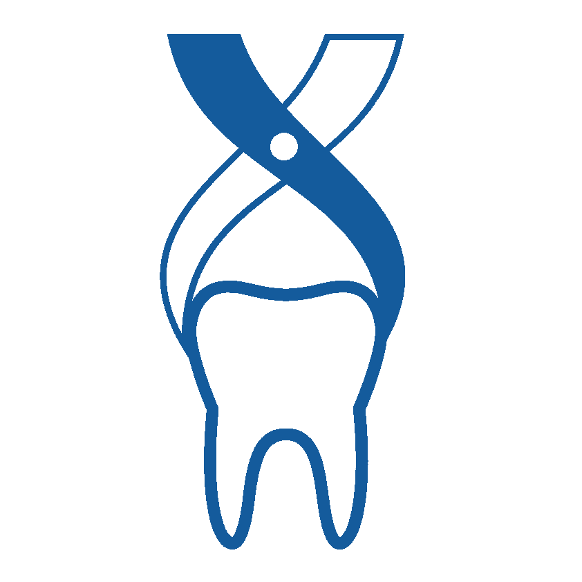 2d line art of dental root canals and extractions